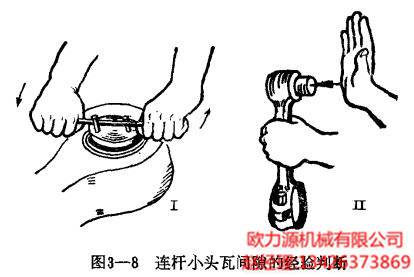 連桿小頭瓦間隙的經(jīng)臉判斷